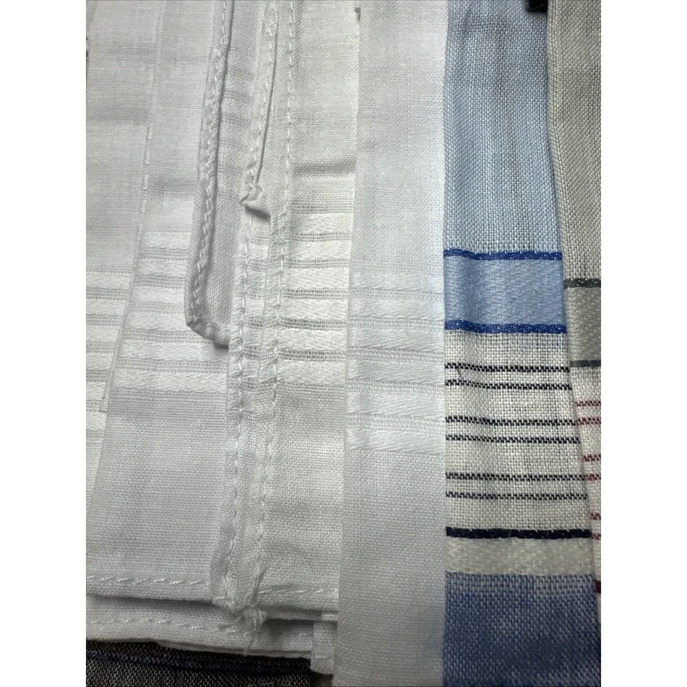 VTG! ALFREDO VERSACE Multicolor Plaid Handkerchief 15